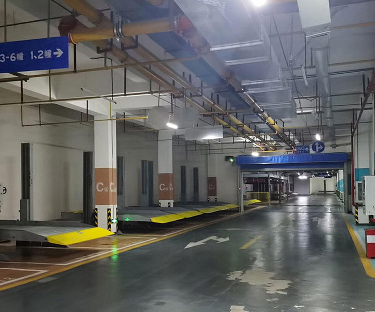 砚山三层升降立体停车出租
