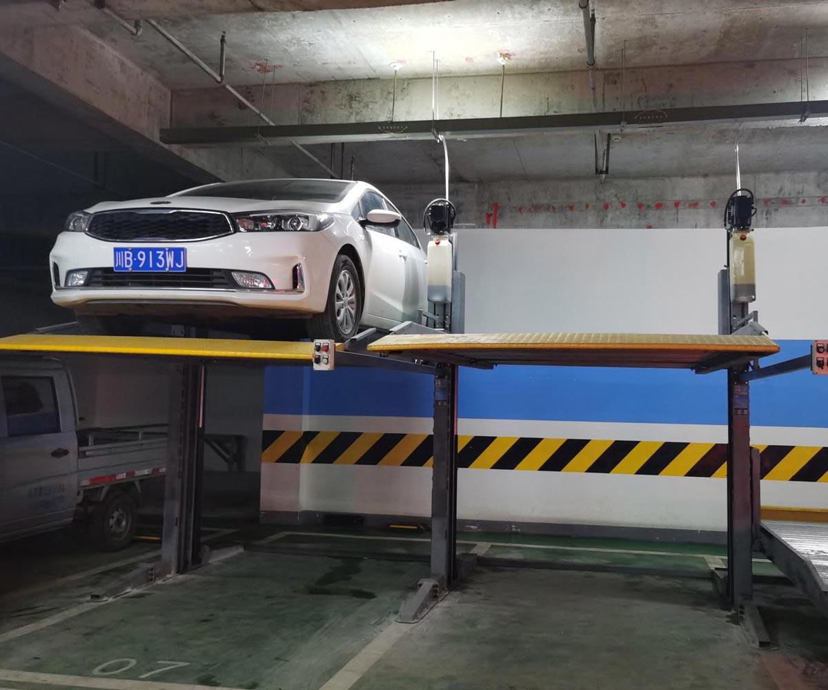 南涧双层简易式机械立体车库维保