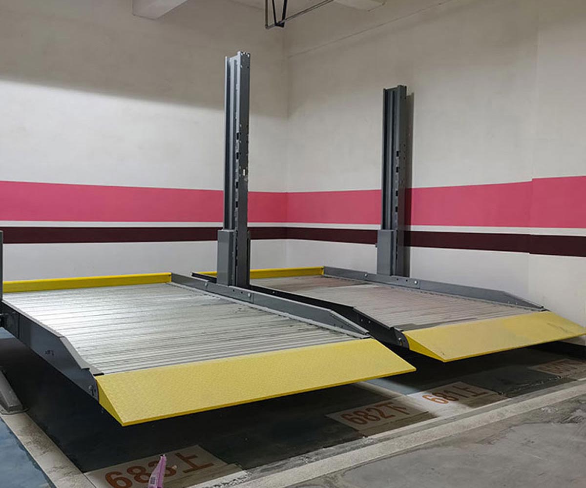彝良双层PSH型机械式立体停车设备维保