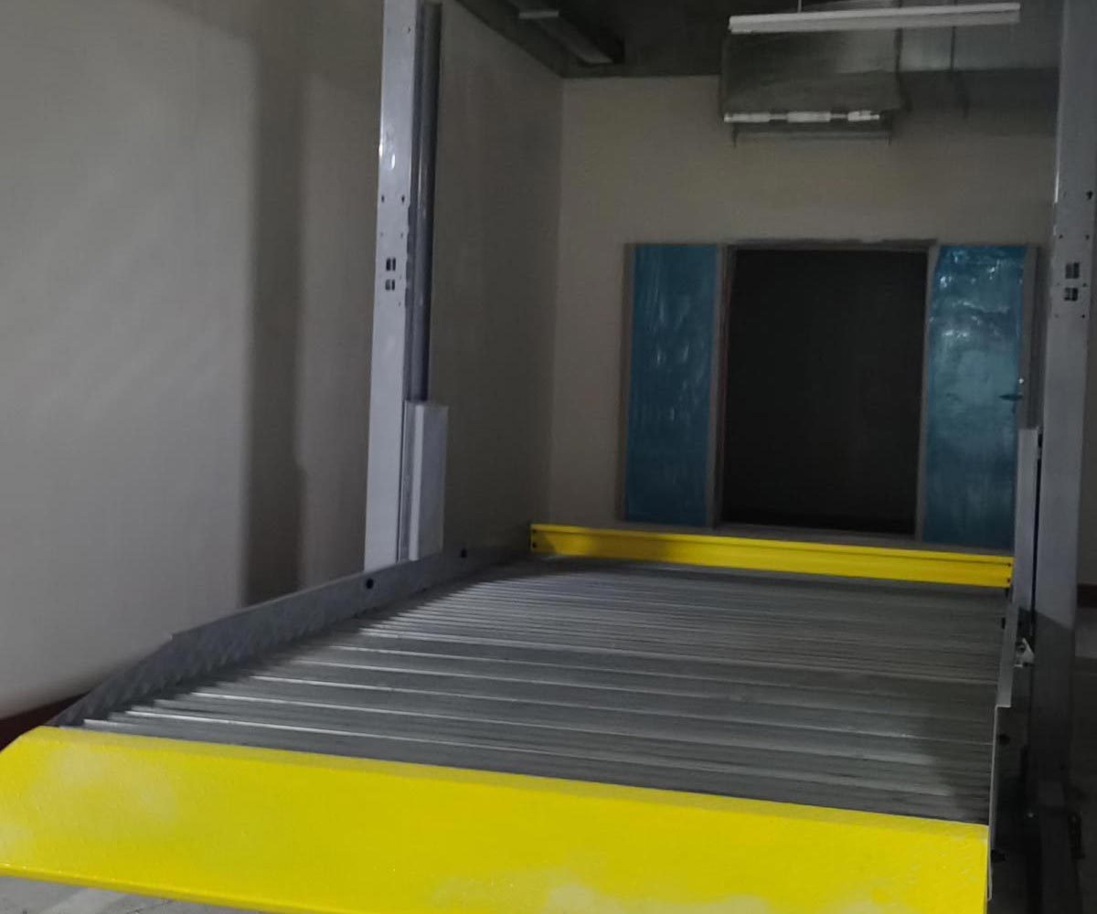 双柏双层升降平移式机械立体停车设备租赁