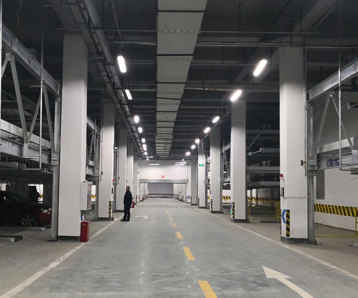 南涧二层升降机械式立体停车设备